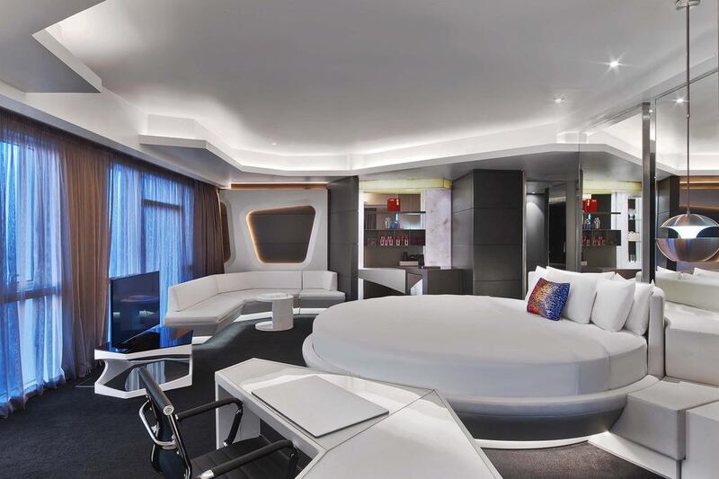 One of the fantastic suites of St Regis Dubai. Courtesy Al Habtoor Group