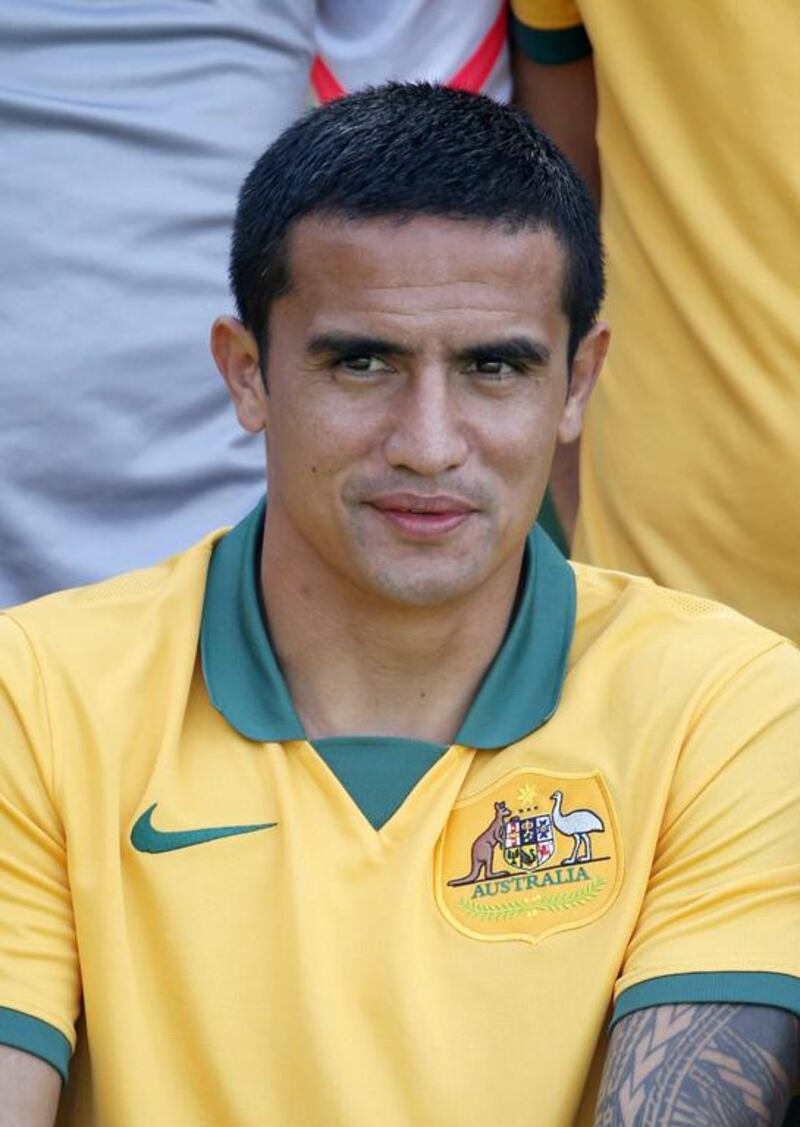 Australia’s Tim Cahill knows what he is best at and that is putting the ball in the net. Jason Reed / Reuters