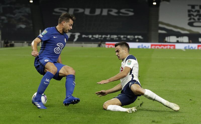 Cesar Azpilicueta - 7: Made Reguillion look silly before calmly setting up Werner’s goal. Blasted second-half chance over the bar. EPA