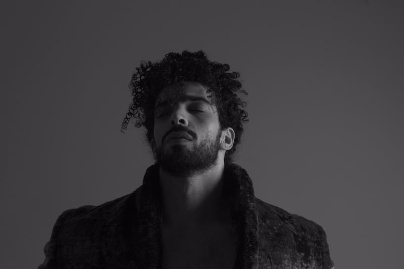 For Ramy Essam, exile in Sweden has brought perspective to his songwriting which is evident in his new album, A Letter to the UN Security Council. Courtesy Universal Music Middle East