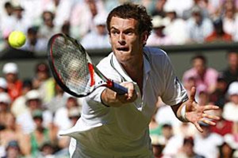 Unlike in his fourth-round tie Murray was never in danger as he dispatched the Spaniard Juan Carlos Ferrero in straight sets.