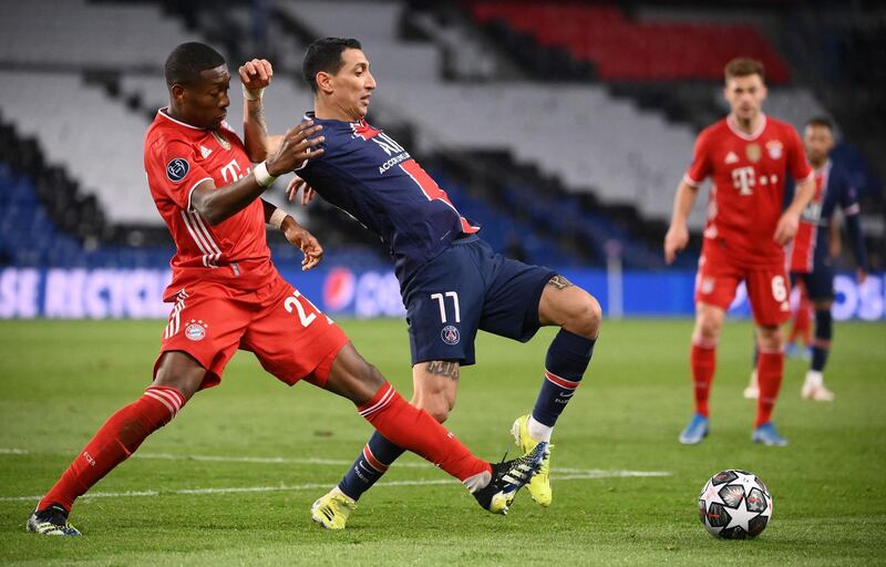 Angel Di Maria – 8, Plenty of the Argentine’s passing was brilliant, but he was wasteful when a chance came to release Kylian Mbappe. Also showed flashes of brilliant skill and worked so hard for the team. AFP