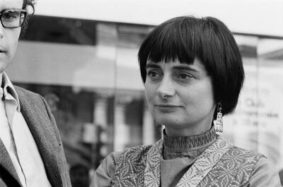 (FILES) This file photo taken on April 16, 1970 shows French director Agnes Varda. French film director Agnes Varda, who emerged in the New Wave of intimate cinema of the 1960s and continued with artful documentaries and films mixing real-life events with fiction, has died aged 90, her family said on March 29, 2019. / AFP / -

