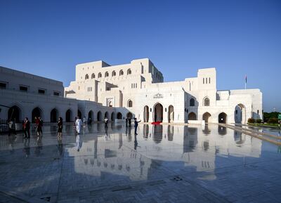 The Royal Opera House Muscat, where the awards ceremony is taking place. Victor Besa / The National