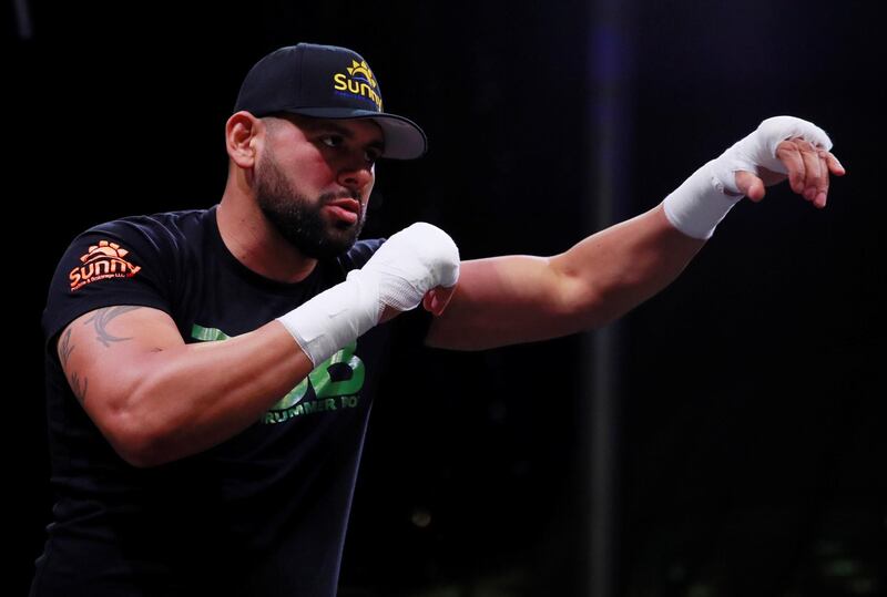 American heavyweight Eric Molina faces Filip Hrgovic on the undercard. Reuters