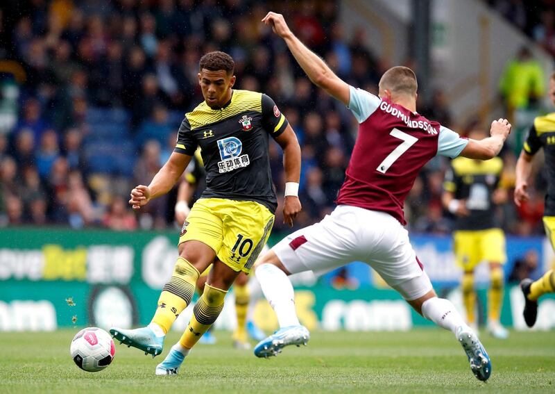 Che Adams: Lively start by Southampton’s £15m striker bought from Birmingham City. Taken off after 73 minutes as his side fell away. PA via AP