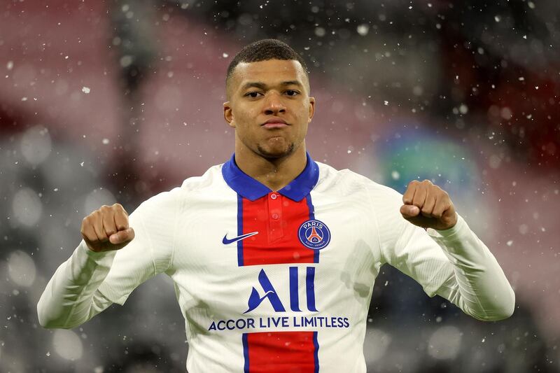 Kylian Mbappe - 9, Scored within three minutes thanks to the power generated in his strike and took his second superbly. Looked like carving out a chance whenever he got the ball. Getty