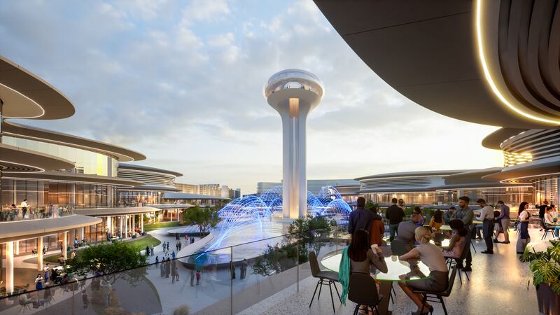 There will be well-known retail outlets, cafes and restaurants at the mall. Photo: Arada