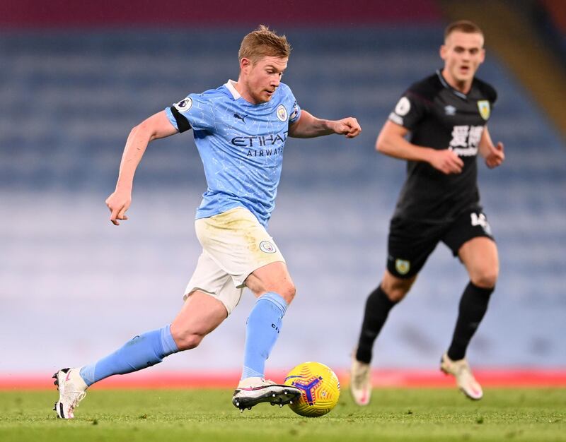 Kevin De Bruyne  - 8. Assists for the first and third goals, and played a fine incisive pass that set up the crossing chance from which Mahrez headed in his hat-trick. Getty