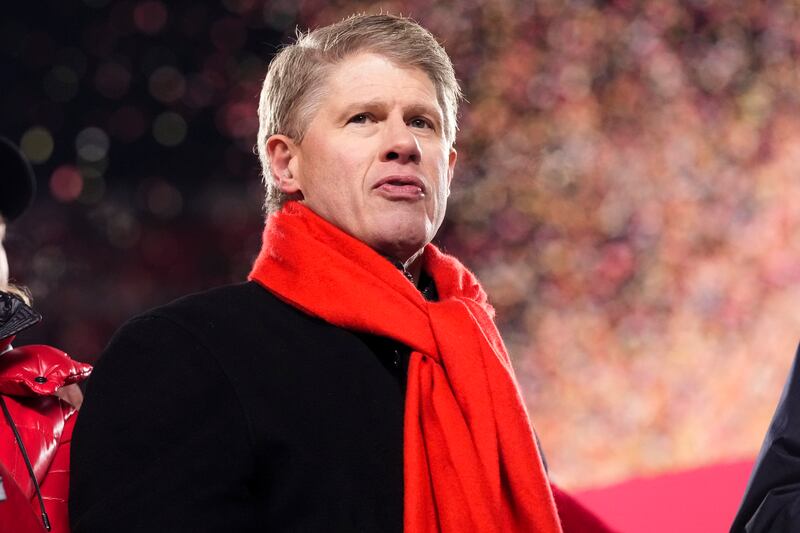 Kansas City Chiefs owner Clark Hunt. AP Photo