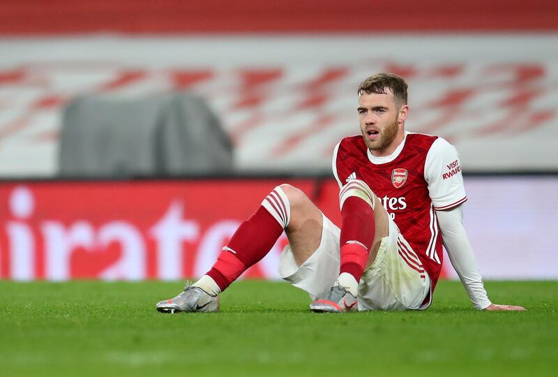 Calum Chambers - 4: The 26-year-old was rarely comfortable with his positioning and dithered over whether to track Mane inside. He was unable to get forward. Getty