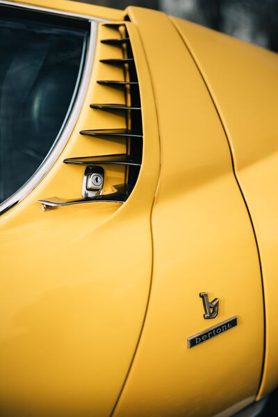 The Miura SV. Photo: Lamborghini