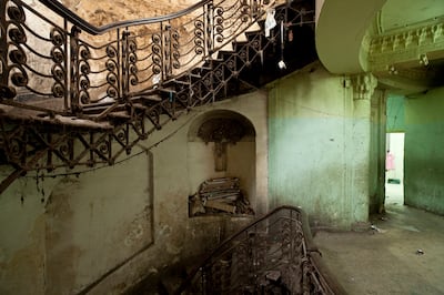 A staircase in Tiring Department Store, Cairo, 2010. Photo: Xenia Nikolskaya