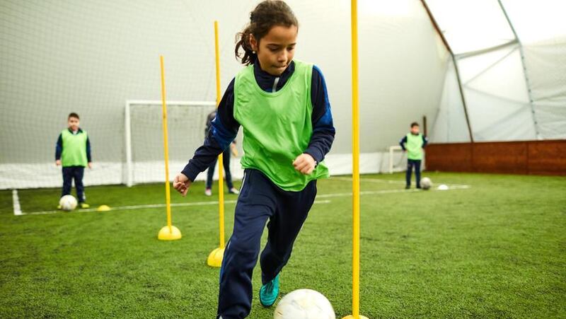 Research carried out by the New York University Abu Dhabi at two private schools in the emirate, found only 19 per cent of youngsters got 30 minutes or more of moderate-to-vigorous physical activity per day. Getty images  
