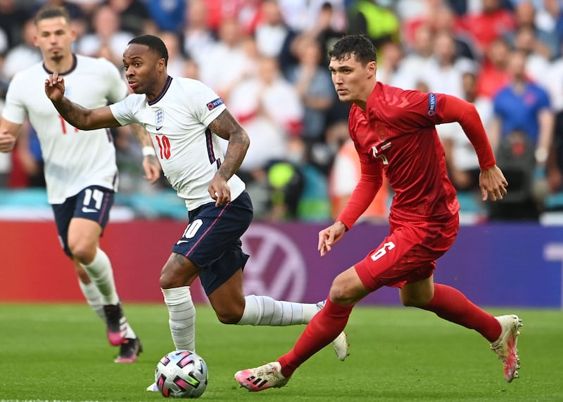 Andreas Christensen 6 - Would have been relieved to see Sterling switch sides not long after the hour mark. Worked tirelessly with England making constant runs in behind and was eventually forced off with a hamstring injury when stretching for a ball.