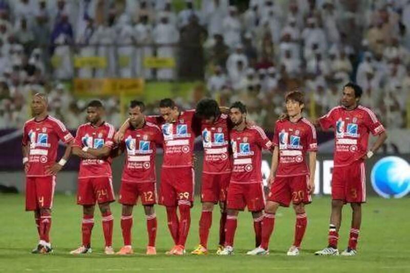Al Jazira lost to Al Ain on penalties in the Super Cup.