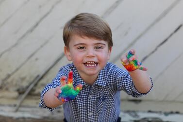 Undated handout photo released by Kensington Palace of Prince Louis, who celebrates his second birthday on Thursday, taken by his mother, the Duchess of Cambridge, in Britain. Duchess of Cambridge/Handout via REUTERS THIS PICTURE IS PROVIDED BY A THIRD PARTY. NEWS EDITORIAL USE ONLY. NO COMMERCIAL USE. NO MERCHANDISING, ADVERTISING, SOUVENIRS, MEMORABILIA or COLOURABLY SIMILAR. NOT FOR USE AFTER 31 DECEMBER, 2020, WITHOUT PRIOR PERMISSION FROM KENSINGTON PALACE. NO CHARGE SHOULD BE MADE FOR THE SUPPLY, RELEASE OR PUBLICATION OF THE PHOTOGRAPH. THE PHOTOGRAPH MUST NOT BE DIGITALLY ENHANCED, MANIPULATED OR MODIFIED IN ANY MANNER OR FORM AND MUST INCLUDE ALL OF THE INDIVIDUALS IN THE PHOTOGRAPH WHEN PUBLISHED. MANDATORY CREDIT: The Duchess of Cambridge