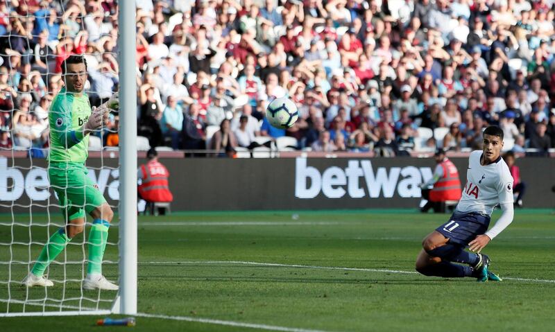 Striker: Erik Lamela (Tottenham) – The Argentinian looked back to his best as he scored another important goal to see off West Ham in a derby. Reuters