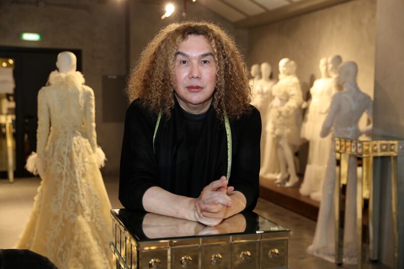 Filipino designer Furne One first came to Dubai in 1998 on a transit flight. Photo: Pawan Singh / The National 