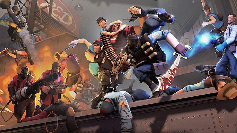 Few shooters are as fun and witty as Team Fortress 2. Players can join one of two teams, Red or Blu, and choose one of 9 character classes to battle in game modes such as capture the flag and king of the hill. Courtesy Team Fortress 2