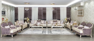 The Cassandra sofa set is part of Danube Home's collection for Ramadan 2021. Courtesy Danube