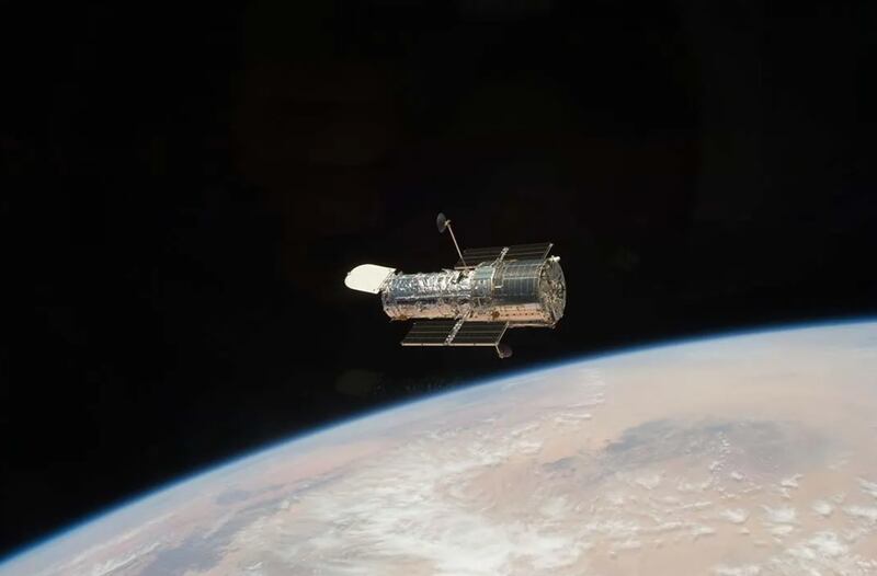 Nasa put the Hubble space observatory into safe mode on November 19, 21 and 23. Photo: Nasa