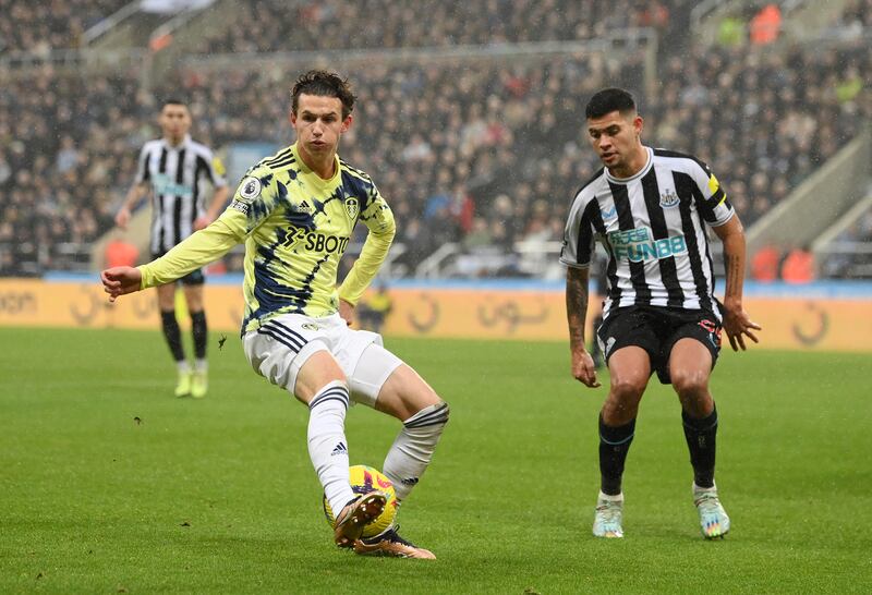 Bruno Guimaraes 6: Brazilian carried the ball well in the middle of the park, though his passing wasn’t always accurate. Not up to his usual standards and involved in furious row with Leeds goalkeeper Meslier late in game. Getty