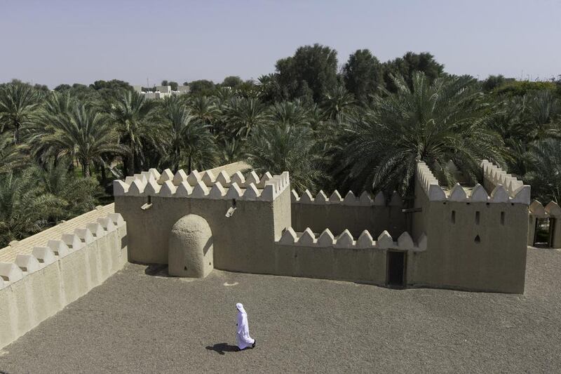 The original Al Dhaheri house is believed to be more than 200 years old.