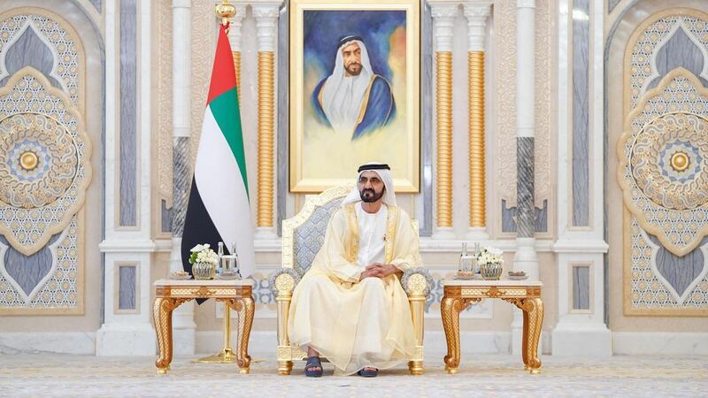 Sheikh Mohammed bin Rashid, Vice President and Ruler of Dubai, shares message of Arab unity on Twitter. Wam