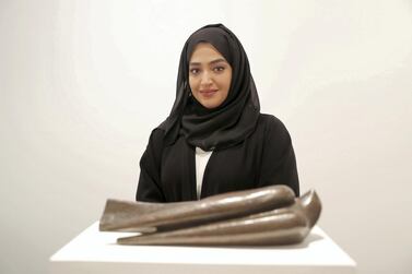 Sheikha Noora Al Mualla, curator, educator and manager at Sharjah Art Foundation at the Sharjah Art Museum in Sharjah. Pawan Singh / The National 