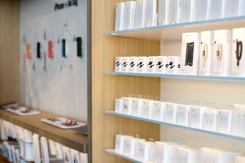 A wide variety of products is sold at the new store