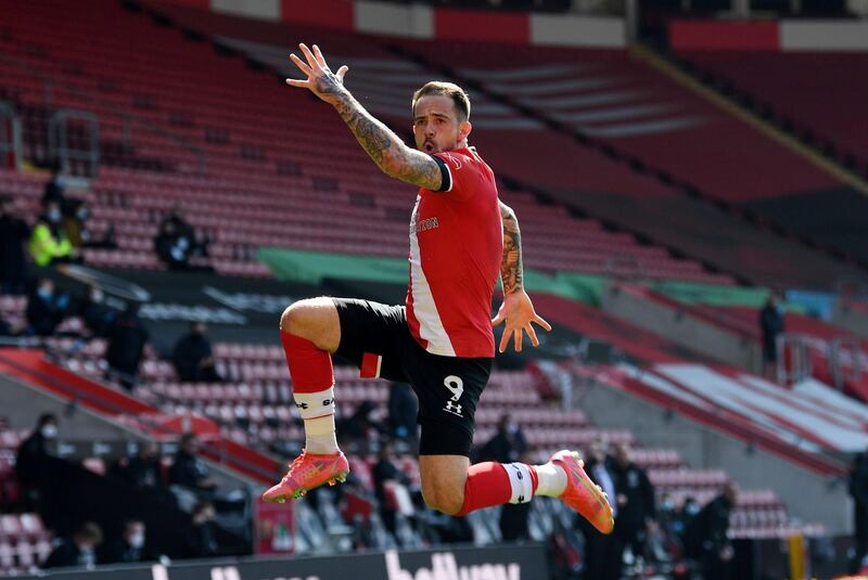 Centre forward: Danny Ings (Southampton) – Eased Southampton’s relegation fears and got them back to winning ways with a goal and a terrific display against his old club Burnley. Reuters