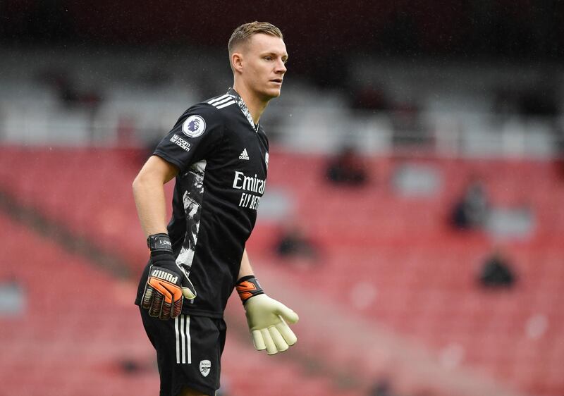 ARSENAL RATINGS: Bernd Leno - 6: After a busy evening between the sticks in Arsenal’s midweek League Cup win over Liverpool, the  German enjoyed a lazy afternoon at the Emirates today - until he was picking the ball out of the net with eight minutes to go. Reuters