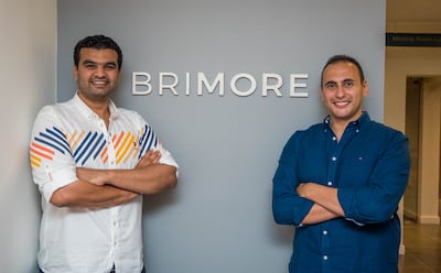 Brimore co-founders CEO Mohamed Abdulaziz and CBO Ahmed Sheikha. Photo: Brimore