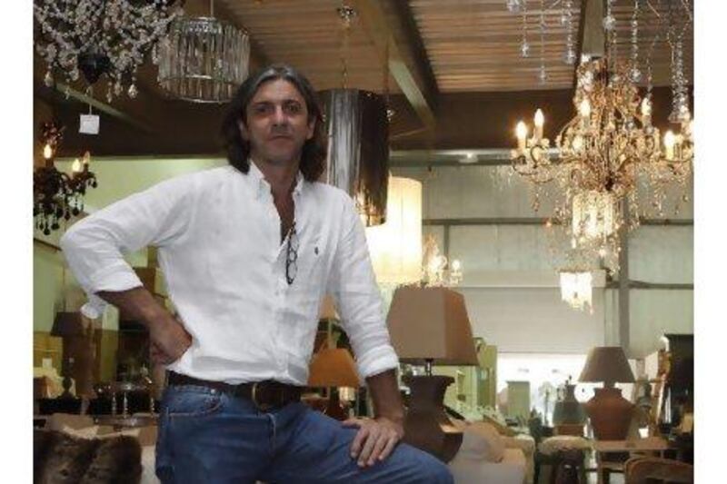 Ricardo Suberviola an Argentinian entrepreneur who owns an interior design company, the Luz de Luna.