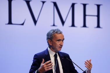LVMH chief executive Bernard Arnault. Reuters