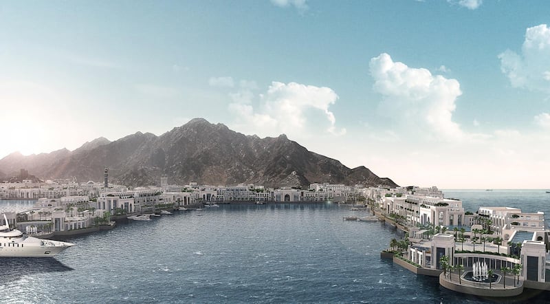 Muscat, Oman – 21st June 2017: DAMAC International has been chosen by the Government of Oman to develop its Port Sultan Qaboos into a world-class, waterfront mix use destination through a joint venture with Omran, the government’s investment, growth and development arm. ‘Mina Sultan Qaboos Waterfront’ is being redeveloped into a USD1 billion integrated tourist port and lifestyle destination that includes hotels, residences, as well as a dining, retail and leisure offering. Courtesy Damac *** Local Caption ***  bz22ju-Mina-Sultan-Qaboos.jpg