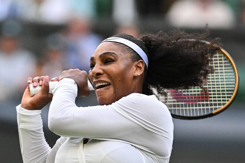 Serena Williams has hinted at retiring after the US Open, which starts this month. AFP