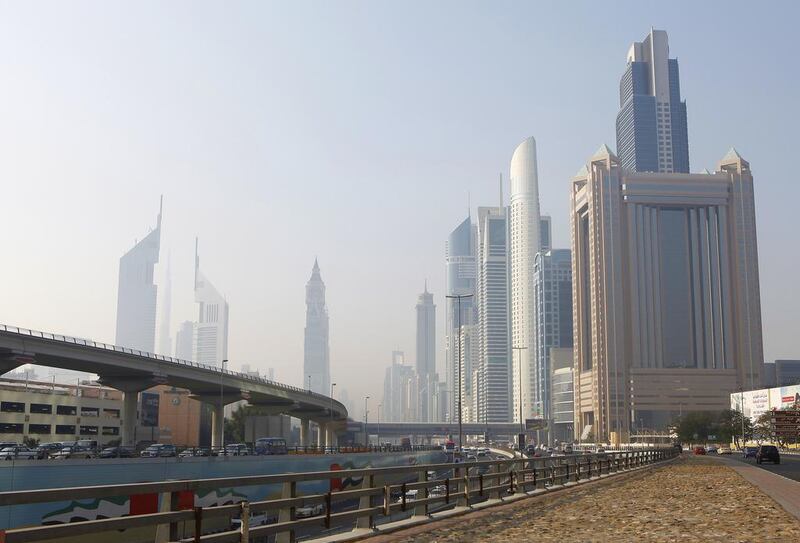 The Dubai economy has slowed, but optimism is still high in the UAE. Jeffrey Biteng / The National