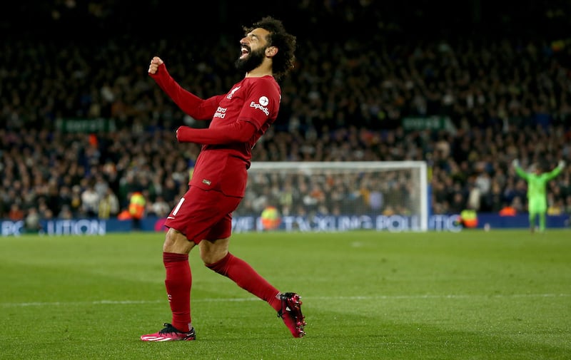 Mohamed Salah – 8. The Egypt international was in clinical form at Elland Road, with two finishes that came from the top drawer. That is the sort of lethality that the Reds need him to show if they are to make the top four.  EPA