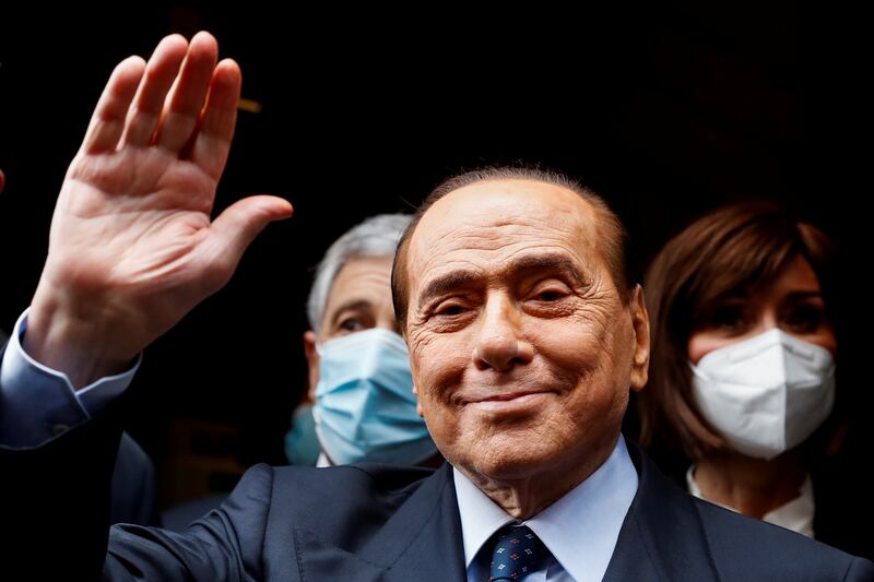 Italy's former prime minister Silvio Berlusconi. Photo: Reuters