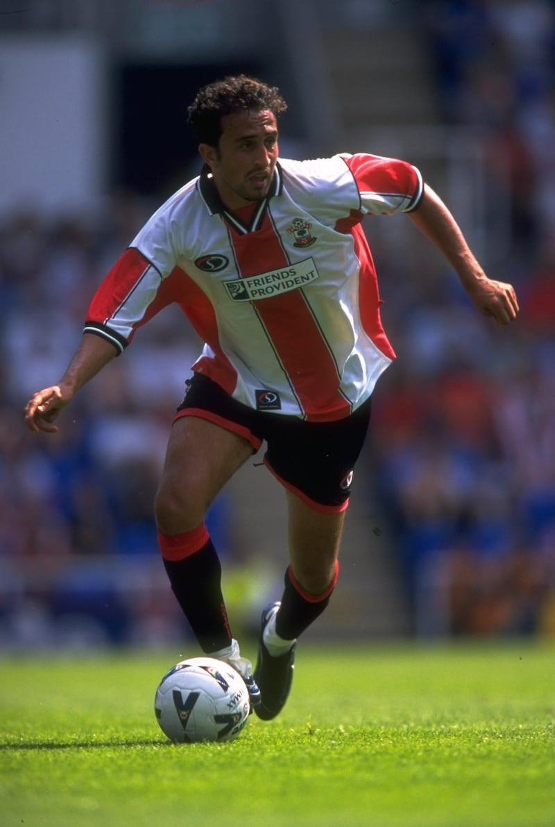 31 Jul 1999:  Hassan Kachloul of Southampton in action during the pre-season friendly match against Reading played at the Madjeski Stadium in Reading, England.  The match finished in a 3-0 win to Southampton. \ Mandatory Credit: Phil Cole /Allsport