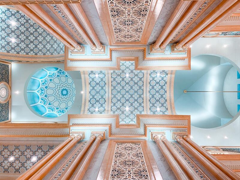 The architectural marvel of the Great Hall - Qasr Al Watan. Photo: Qasr Al Watan