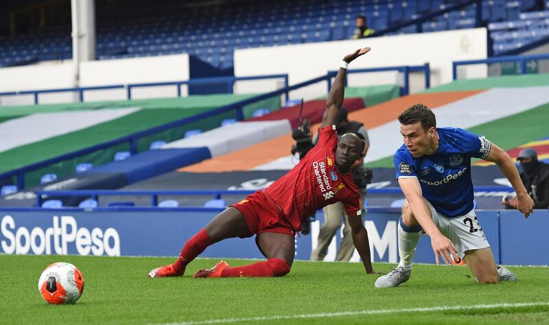 Sadio Mane – 7, Well shackled by Coleman, and someway short of his best, but it always felt as though he was a threat. AP