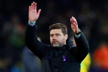 Mauricio Pochettino's Tottenham Hotspur reached the Uefa Champions League quarter-finals on Tuesday night. Andrew Couldridge / Reuters