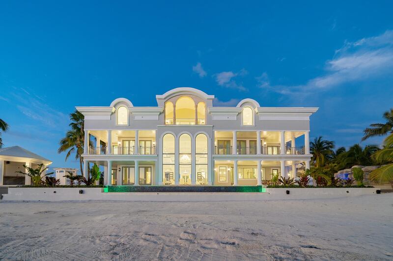 The 20,000-square-foot mansion has nine bedrooms and 11 full bathrooms. Courtesy Sotheby’s International Realty