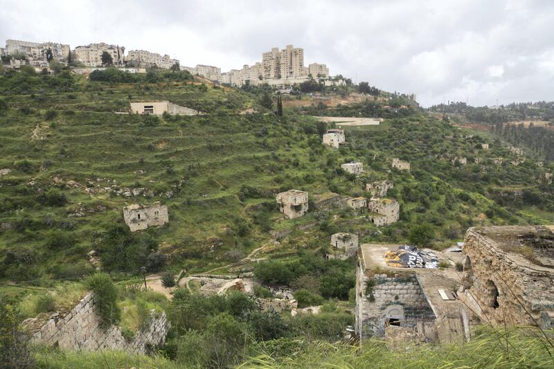 Lifta, on the outskirts of Jerusalem, was depopulated of its Palestinian inhabitants by Israeli forces in February 1948. William Parry for The National