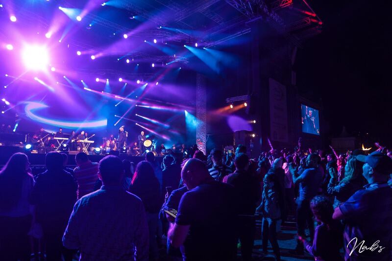 Assi El Hallani performs at Mawazine Festival in Rabat, Morocco on June 22, 2019. Courtesy Mawazine Festival.