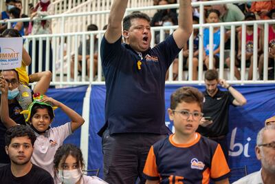 Parents have come out in support of their budding basketball players from the outset. Photo: sport360 / DCT Abu Dhabi 