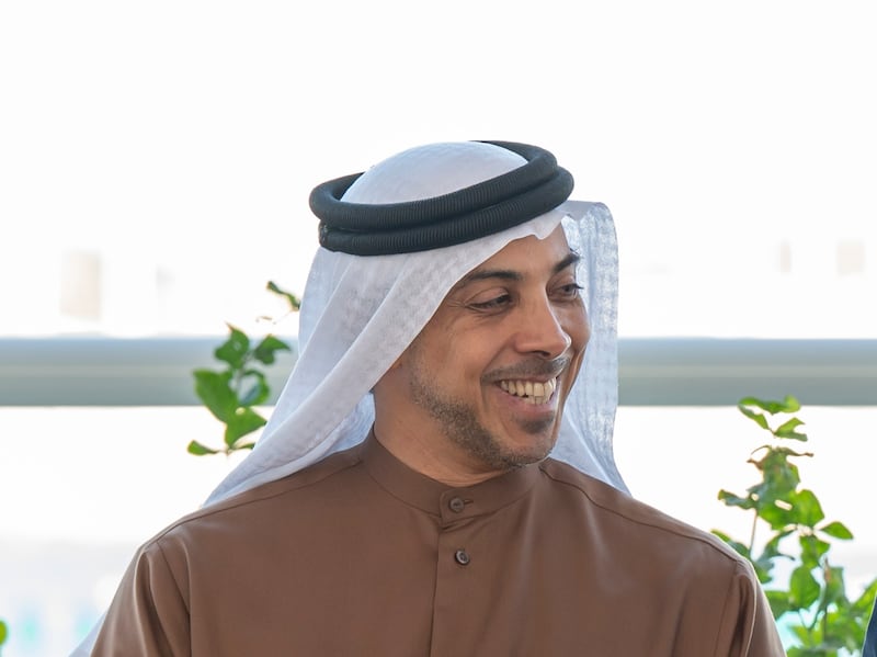 Sheikh Mansour bin Zayed, Deputy Prime Minister and Minister of Presidential Affairs, said the new organisation would help to develop the media sector. Photo: Abdulla Al Neyadi for the Ministry of Presidential Affairs